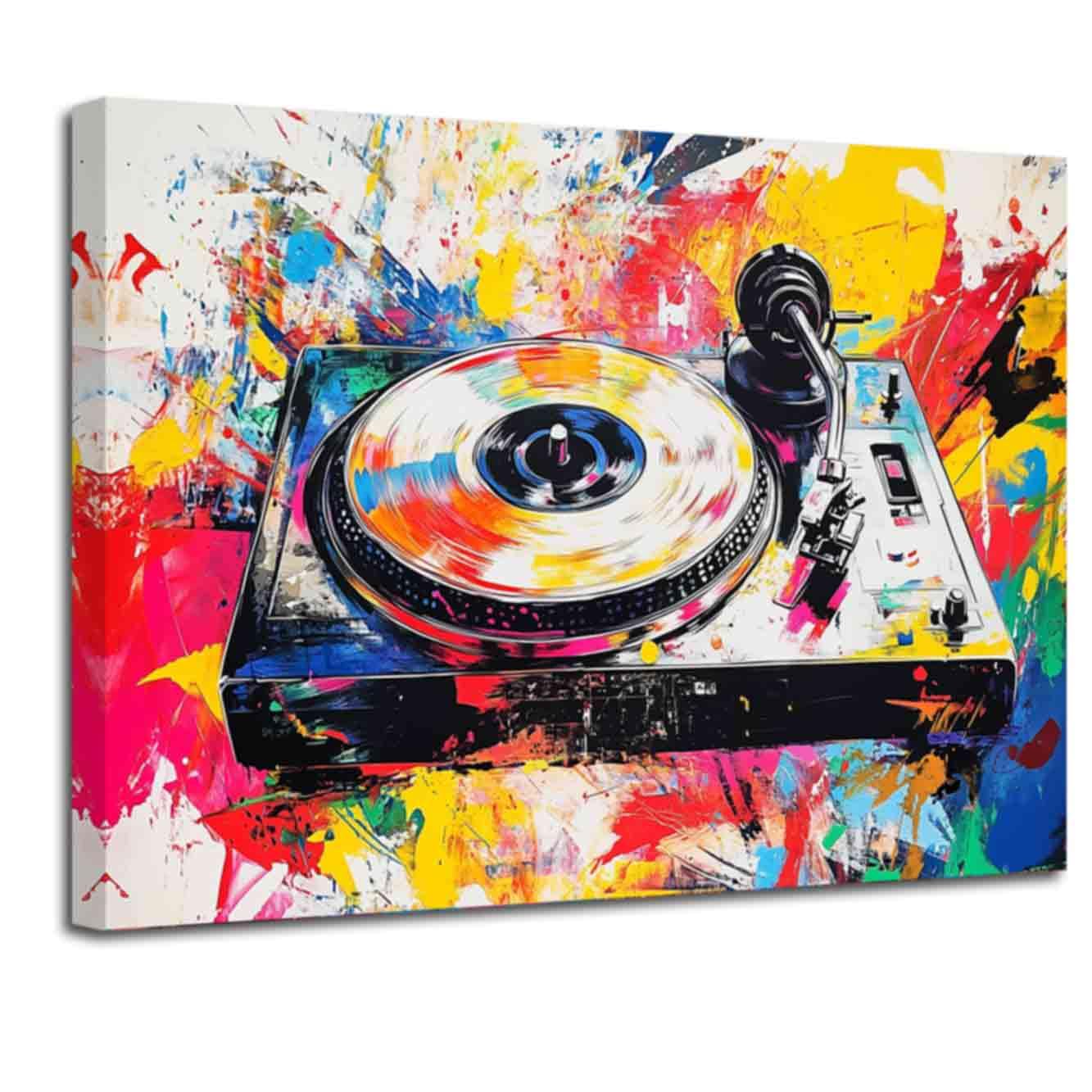 Amazon.co.jp: AWPANERAR 音楽ウォールアート レトロビニールレコード